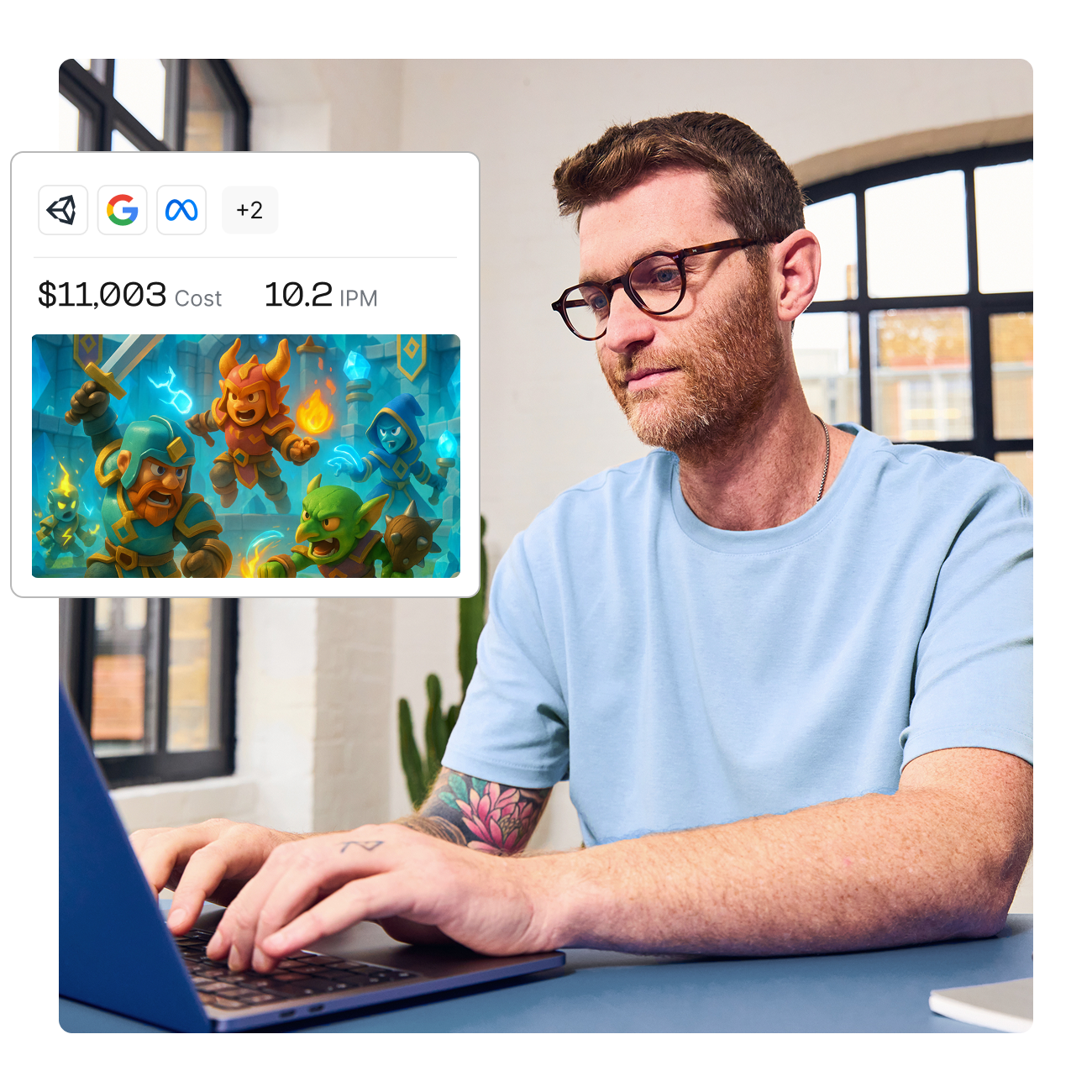Transform creative intuition into growth data
