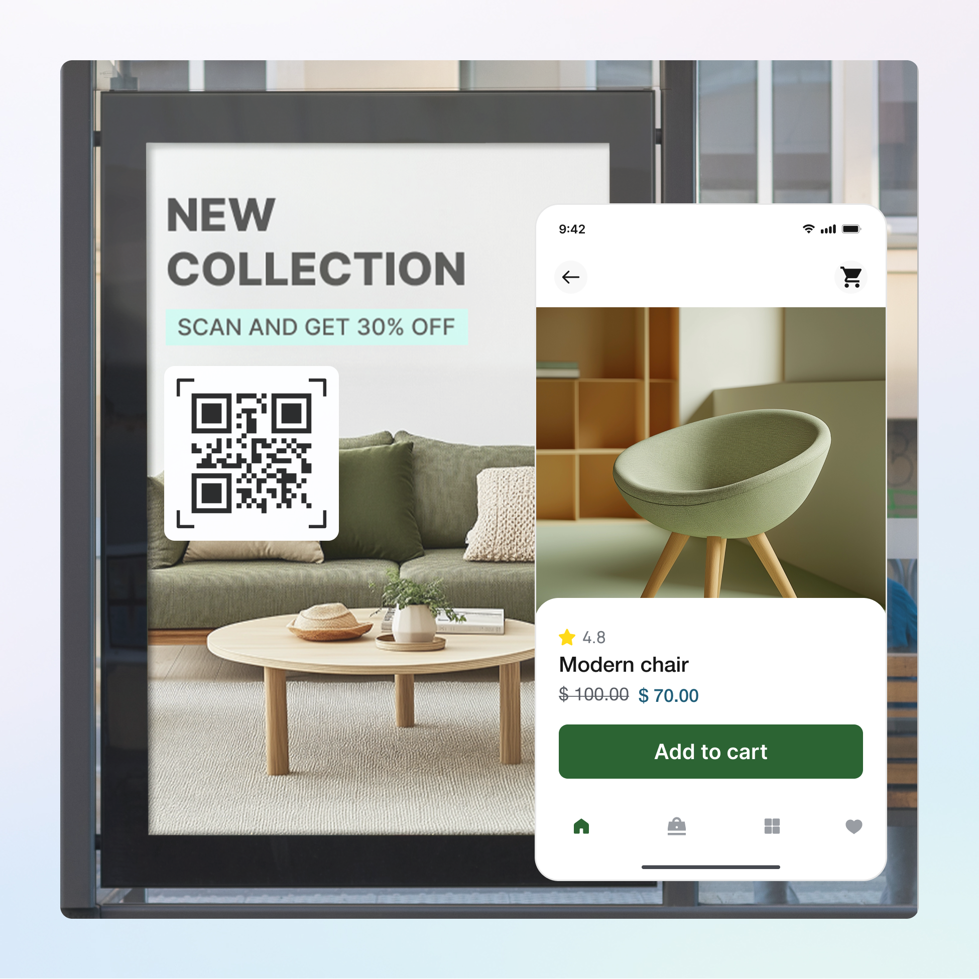 Bring offline audiences online